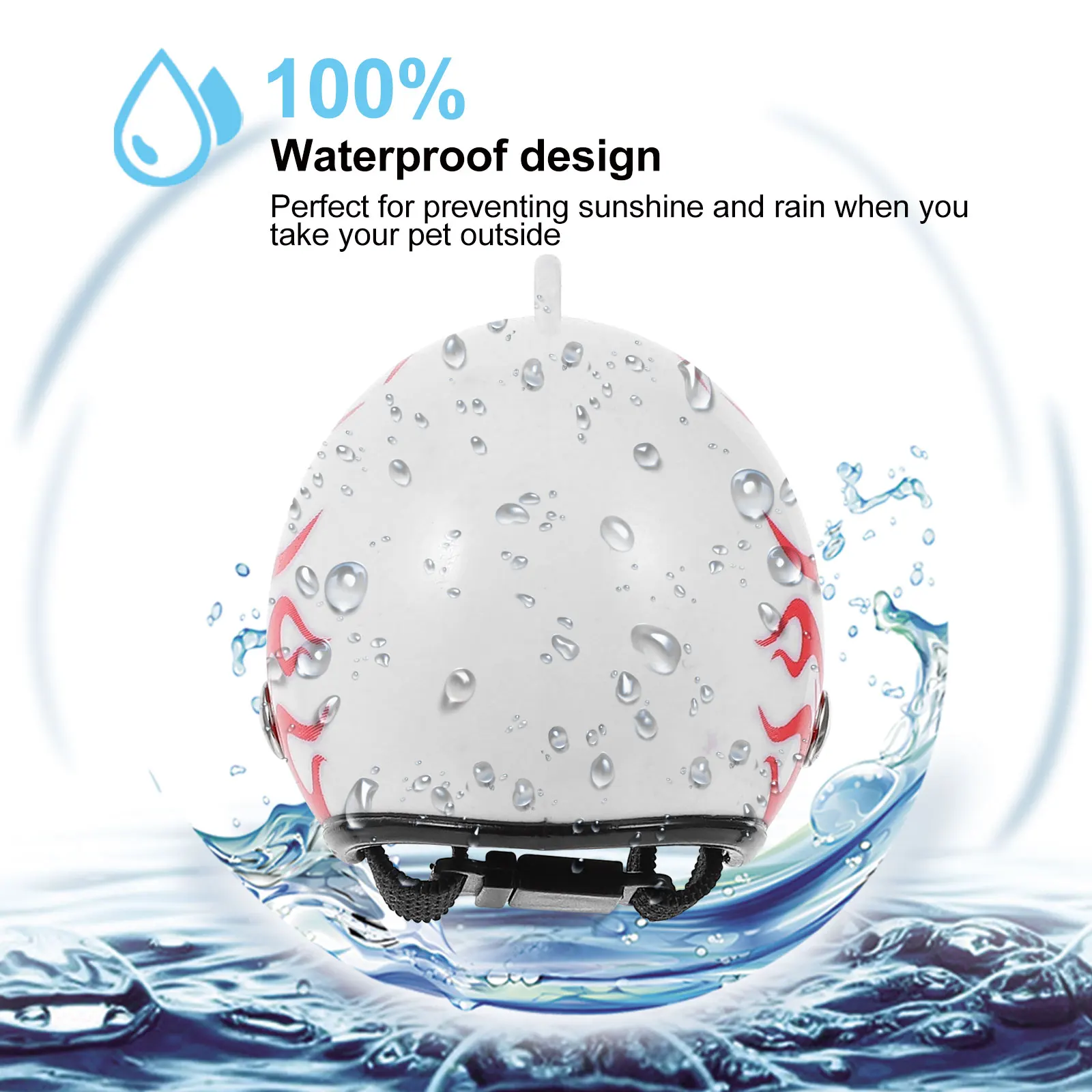 

5pcs Chicken Pet Funny Birds Head Protection For Sunshine Rain Safe Comfortable Poultry Pet Accessories