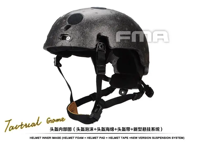 FMA New Helmet Suspension + Premium Memory Foam + Helmet Foam For FAST helmets