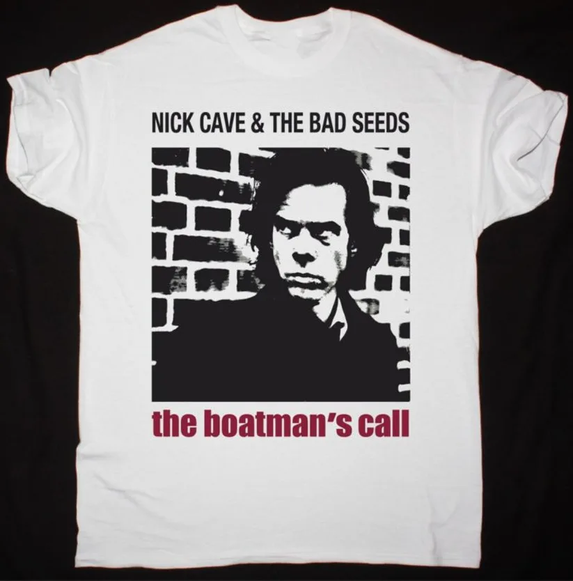 Nick Cave and the Bad Seeds band T shirt White short sleeve S 5Xl XX324