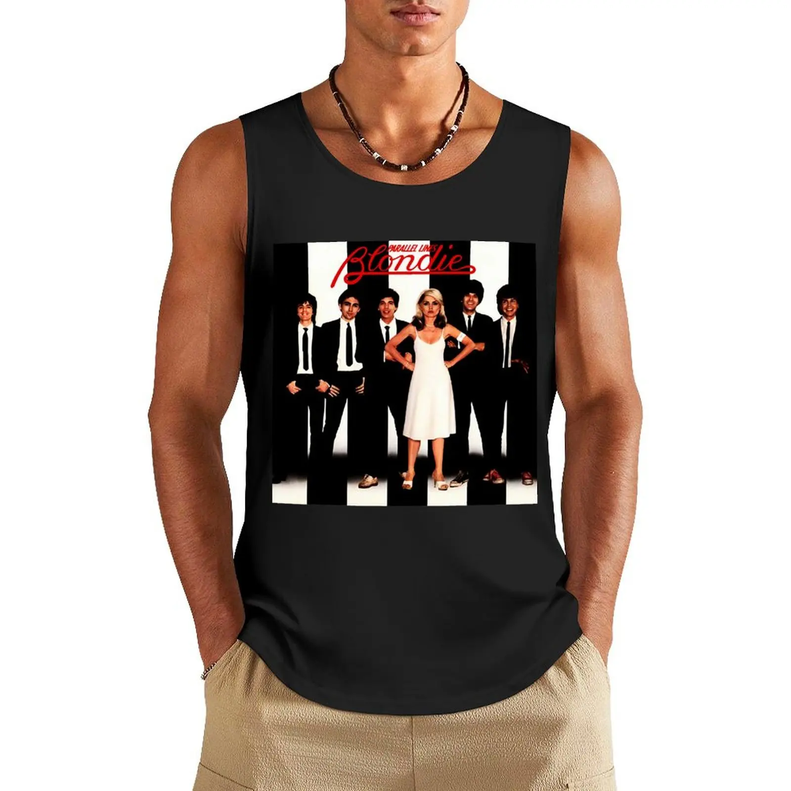 Meilleure légende du rock musicien la plus populaire - Parallel Lines T-Shirt essentiel Tank Top sleeveless man shirts