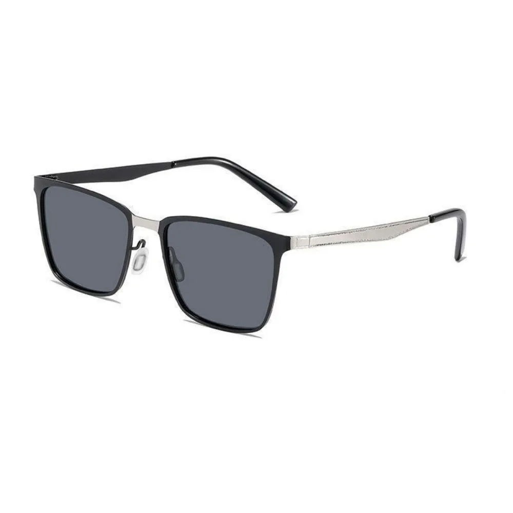 Photochromic Polarized Sunglasses UV400 Pilot Style Color-changing Lens Men Anti-glare Driving Eyeglasses Shades for Men image 5