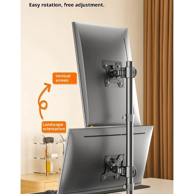 قابل للتعديل المزدوج حامل جبل مكتب شاشة مزدوجة رصد الذراع مريح شاشة الكمبيوتر الناهض رصد حامل الكمبيوتر Monitoket نمط جديد