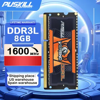 PUSKILL Velkoobchodní prodej továrny Sodimm DDRL3 4GB 8GB 1.35V 1333 1600MHZ pro notebooky Memory Notebook Ram 8 nejlepší prodej 8 GB 1600MHz DDR3 - №5