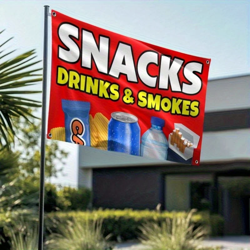 Custom Advertising Flags Adopt Brand-new Festive Designs Holiday Beautify Greatly Among The Public For Advertising Promotion
