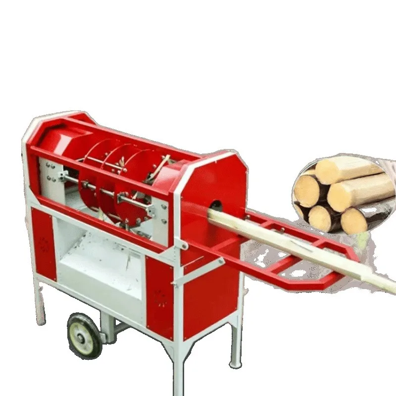 Automatic sugarcane peeling machine, peeling machine, multi-functional peeling machine c