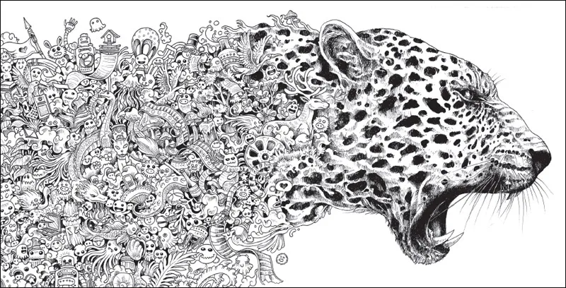 96 Pages Animorphia Coloring Book For Adults Children Develop Intelligence Relieve Stress Graffiti Painting Drawing Books