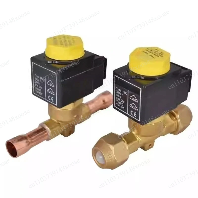 Solenoid Valve Normally Closed 220/380V Coil Air Conditioner Cold Storage Heat Pump Refrigerant Electric Control Valve