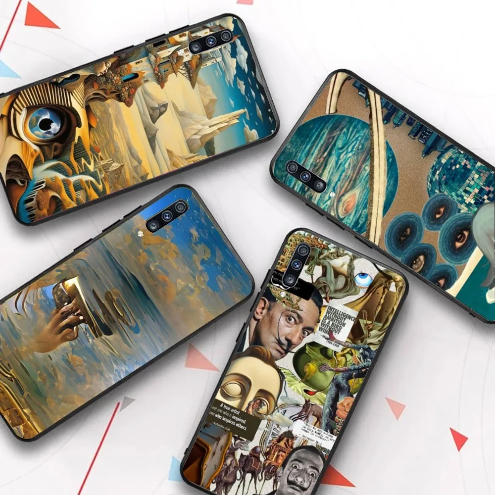 Salvador art D-Dali Phone Case For Samsung A 10 11 12 13 20 21 22 30 31 32 40 51 52 53 70 71 72 73 91 13 shell