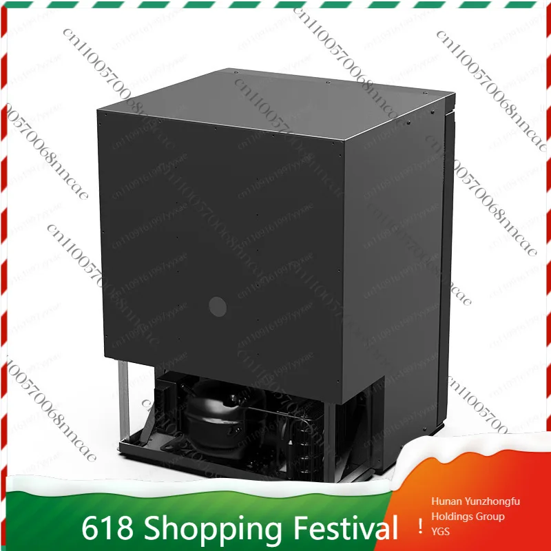 Dual Zone Portable Compressor Car Refrigerator, 12V/24V DC & 110-240V AC Fridge Freezer for RV Camper Van Yacht Truck