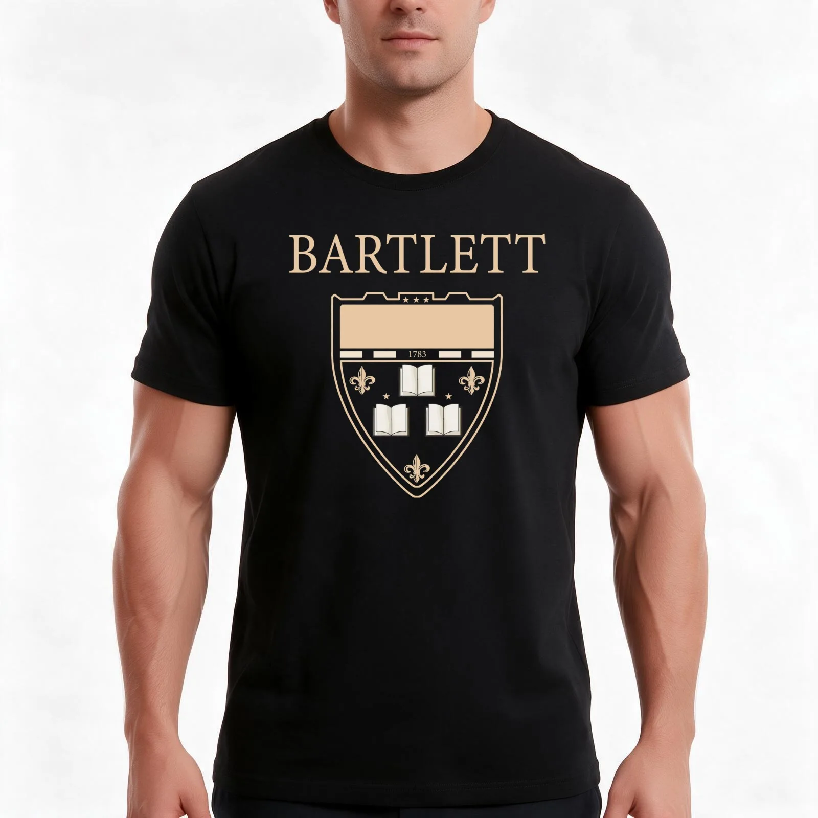 Bartlett University- Six Siege T-Shirt, Summer Casual Cotton Tee, Oversized Streetwear Tops, Vintage Graphic Print, 100% Cotton