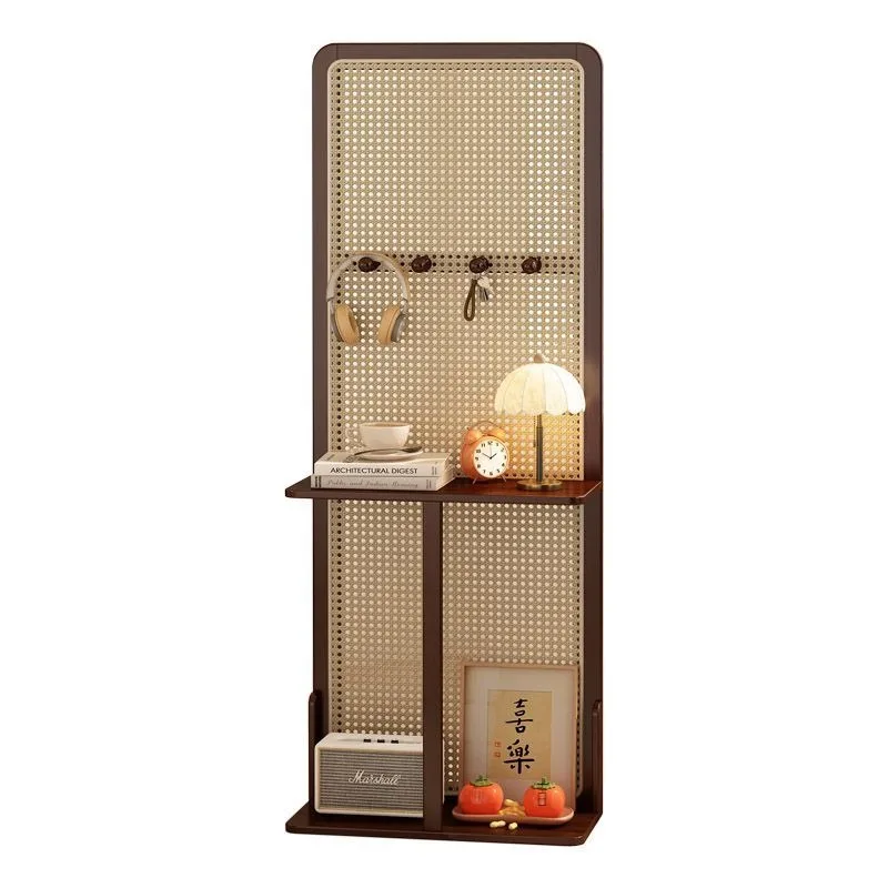 Japanese-style low screen partition, living room false wall, household entrance simple blocking background wall, indoor room
