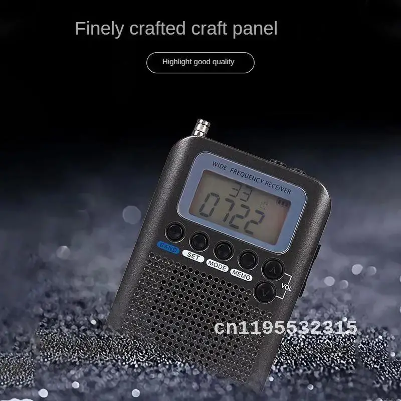 New Portable Aviation Band Radio Off-Road Hobby Vhf Channel Receiving Multi-Function Full Band Radio Manufacturers
