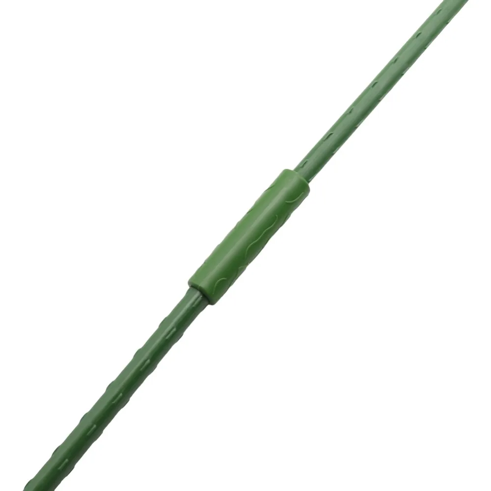 Tubo de conexión verde PE para Injerto de plantas, 10 piezas, 11mm x 75mm, Clip conector para estacas de plantas de invernadero, soporte para plantas