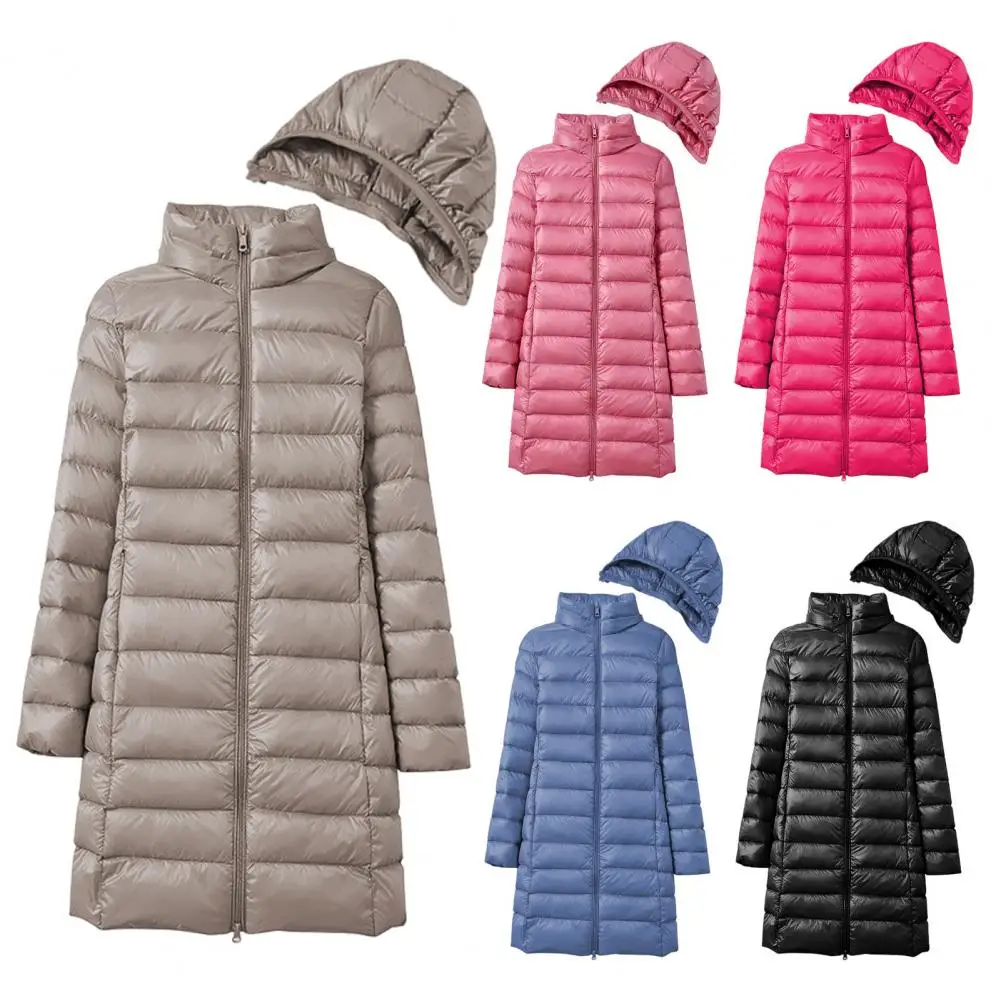 ﻿   Damen Winterjacken Tops Winddicht Lange Jacke Mantel Winddicht Outdoor Camping Wandern Jacken Windjacke Parka