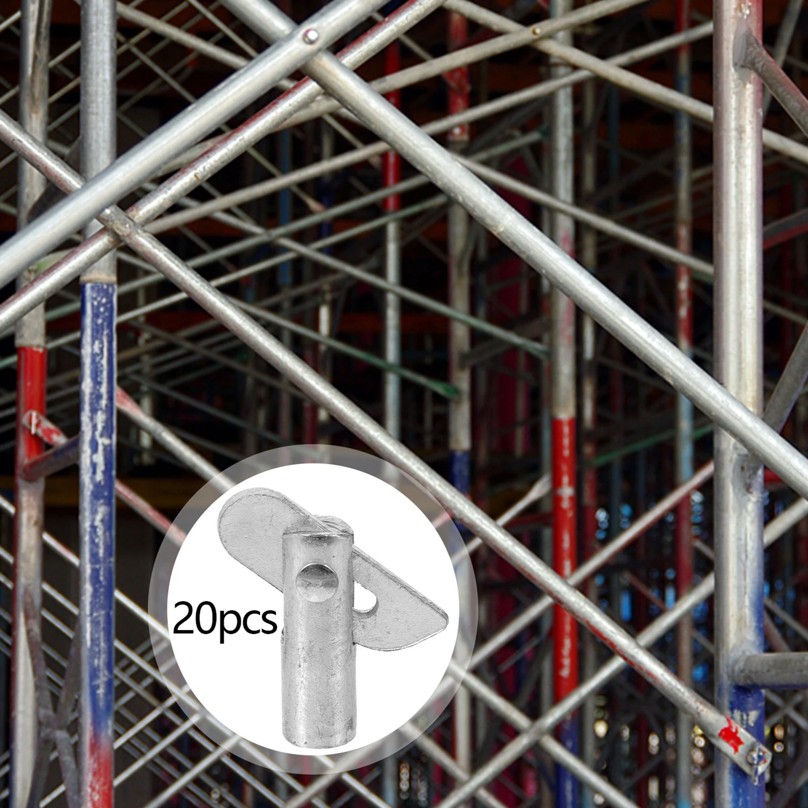 20x Part Hand Frame Locking Pin Connection Pin Accessories Steel Small Scaffolding Connecting Rod Pin Welding Fixing Peg Pin