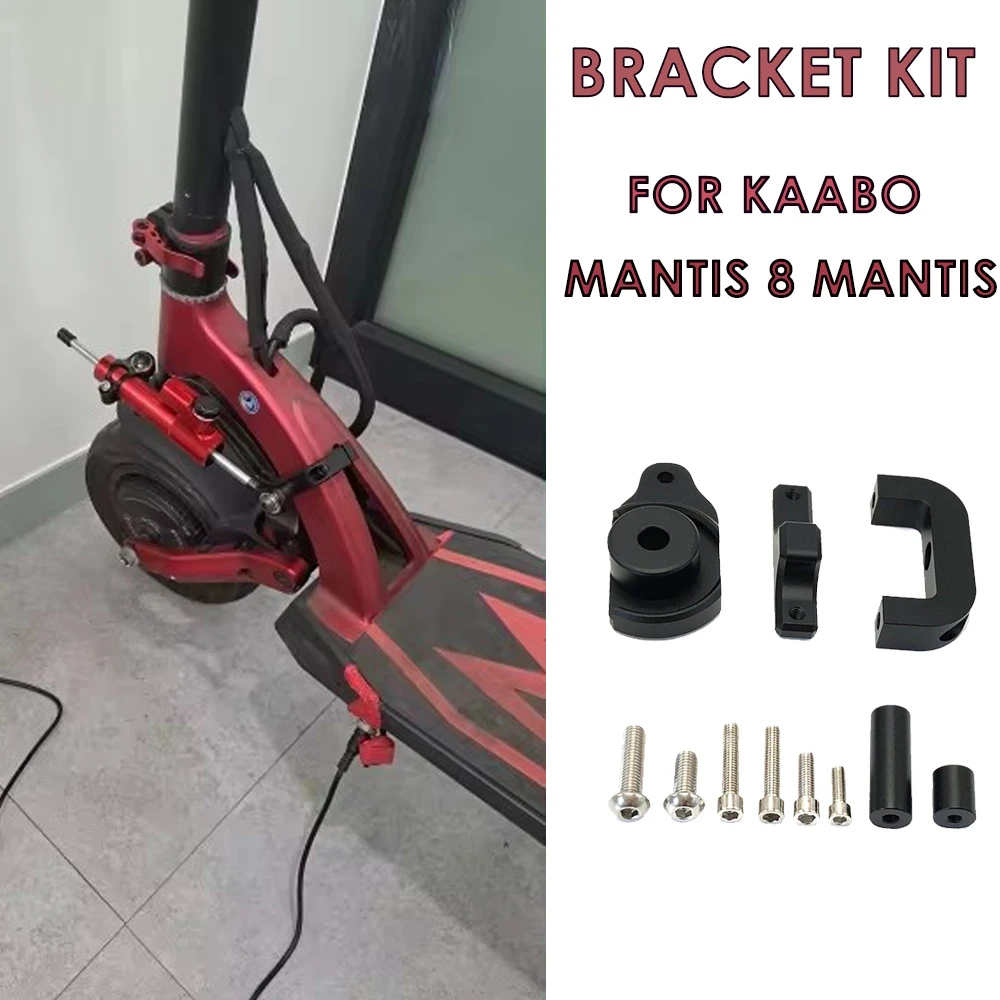 

Directional Damper Bracket Increase Speed Stability Safety Steering Damper Bracket For KAABO Mantis 8 Mantis 10 10 Inch Accessor