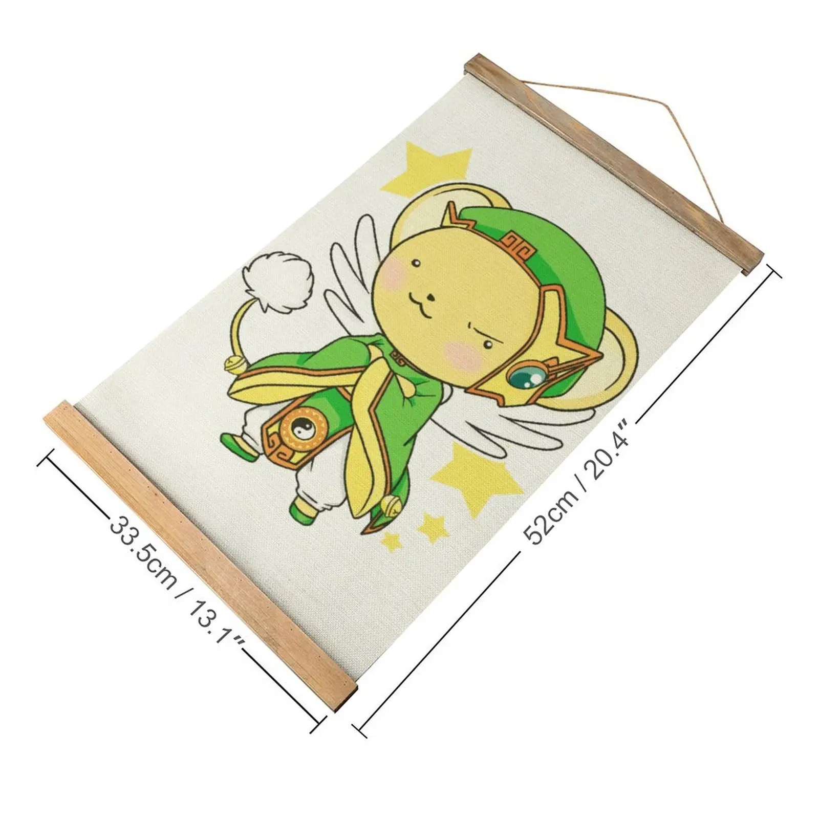 Casual Graphic Cardcaptor Sakura Kero Shaoran Canvas Hanging Picture Picture Hanging Humor Graphic Restaurant   Draw Style Hang