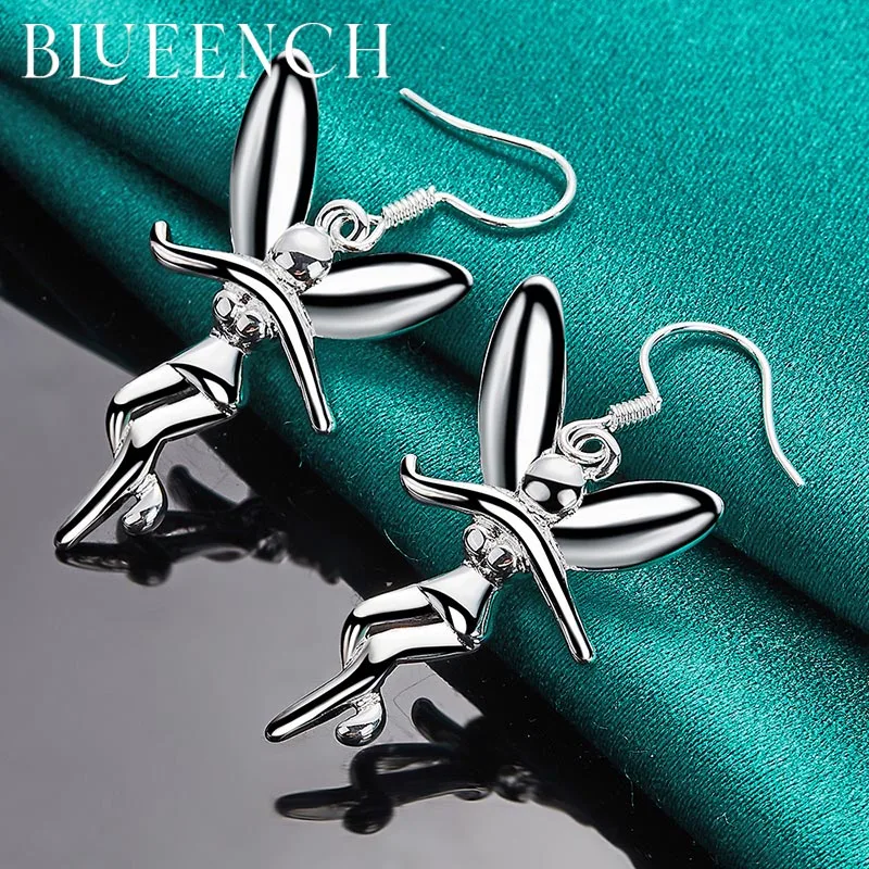 

Blueench 925 Sterling Silver Pixie Drop Earrings for Women Engagement Wedding Party Birthday Fashion Fine Jewelry
