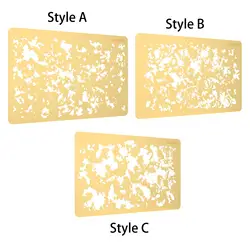 1/35 Precision Airbrush Stencil Set for Model Building and Crafts Dioramas 3D Puzzle Model airbrush tools DIY Making Toy