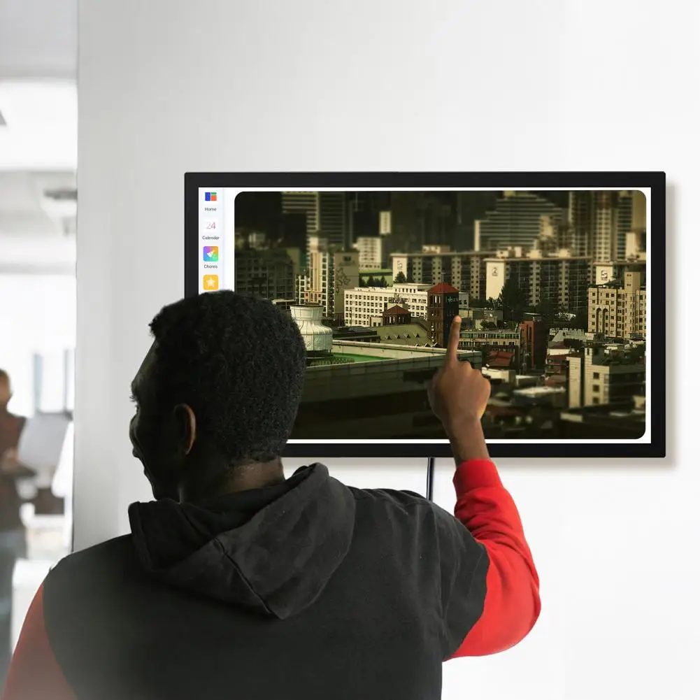 Calendrier numérique, tableau des tâches, planning familial intelligent, liste de choses à faire, planificateur à écran tactile, cadre photo, affichage électronique