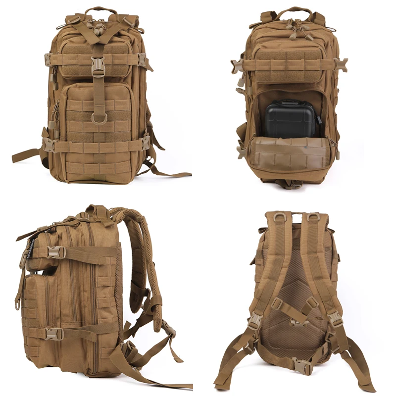 35L Tactical Backpack Molle Assault Rucksack Men Women Backpacks Travel Camping Hunting Hiking Backpack