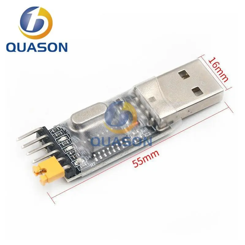 CH340 module USB to TTL CH340G upgrade download a small wire brush plate STC microcontroller board USB to serial