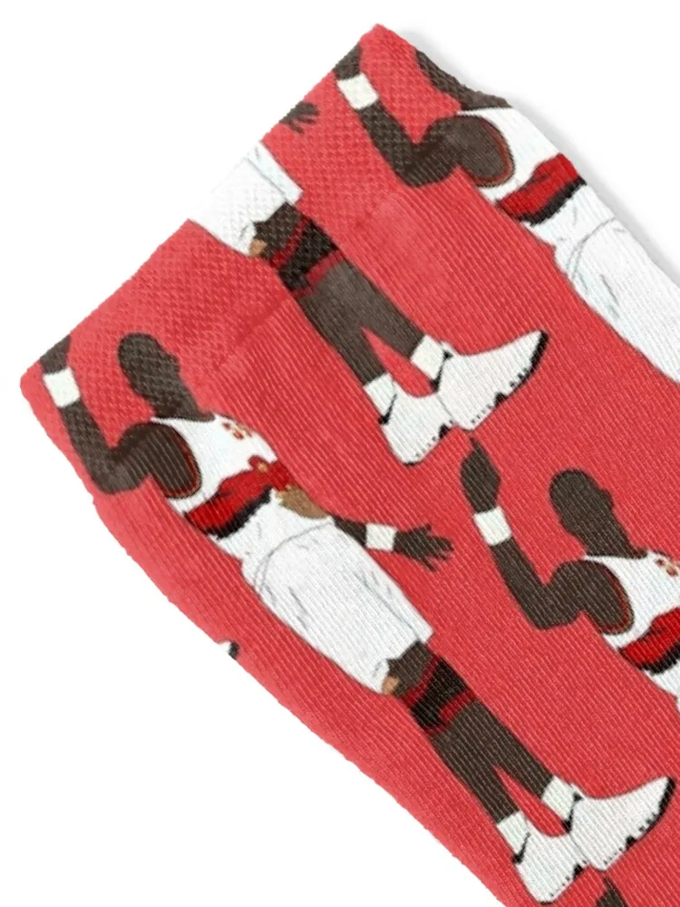 جوارب Dikembe Mutombo Finger Wag جوارب لطيفة للهالوين مضحكة جوارب سعيدة للسيدات والرجال #2