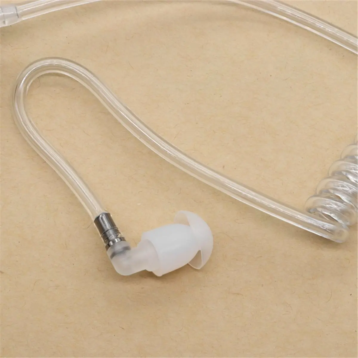 PHONE&GEAR Acoustic Tube Earpiece Headset Mic Walkie Talkie DP1400 EP450 GP88S CP88 Series GP300 GP68 PR400 P080 Parts