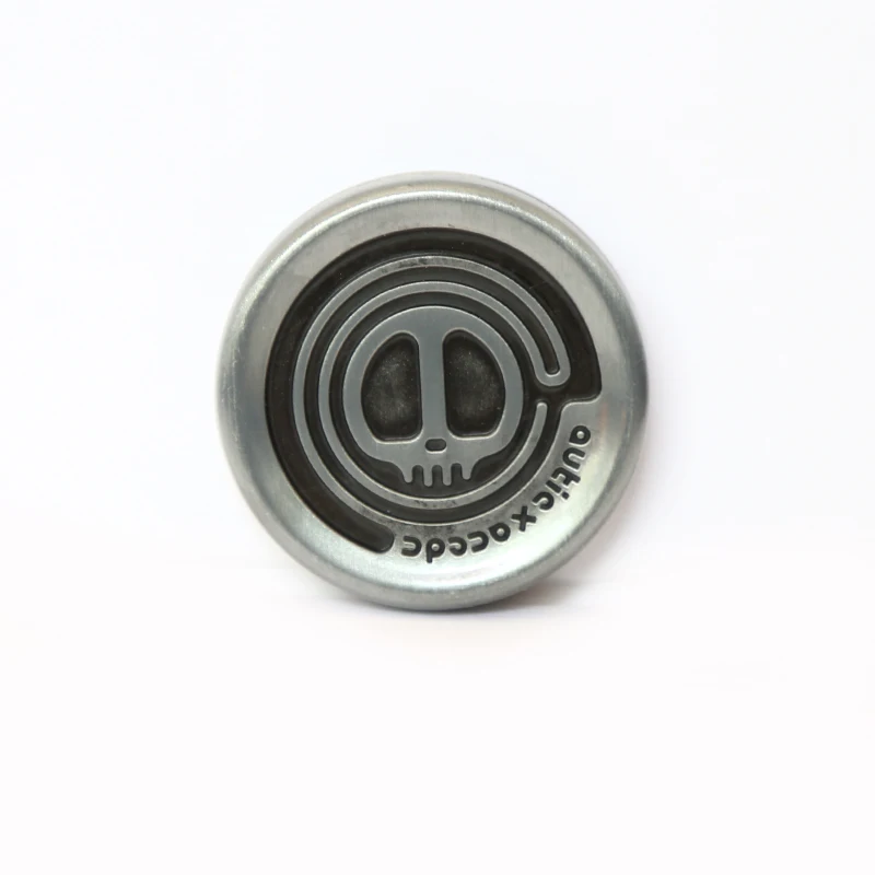 Metal EDC Stress Relief Toy Magnetic Fidget Coins Adult EDC Sensory Toy for Autism Devil Milk Cap Stress Spinner Adult Gift