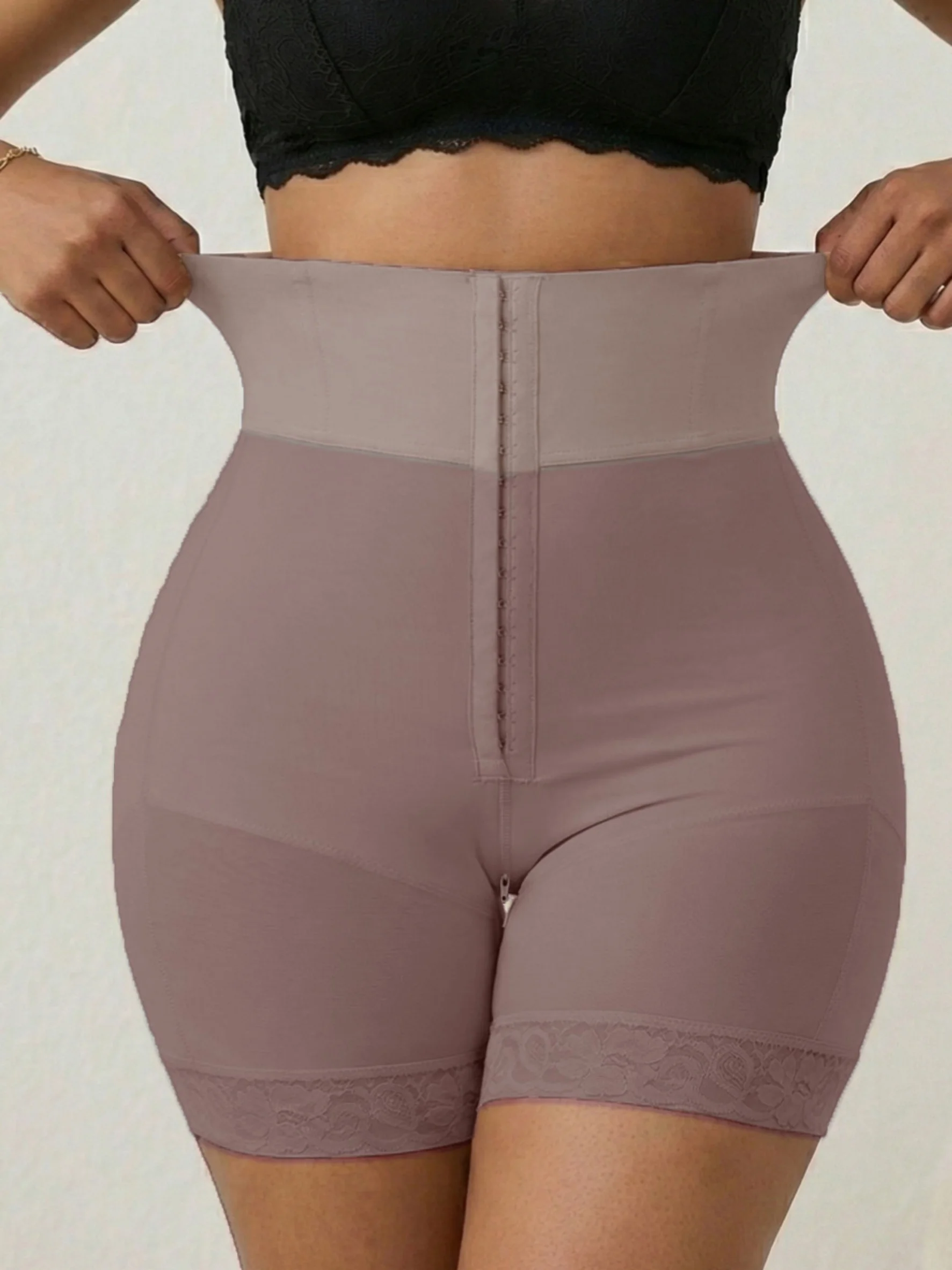 High Waist Women's Compression Shapewear Tummy Control Waist Trainer Butt Lifter Body Shaper for Slimming view 5