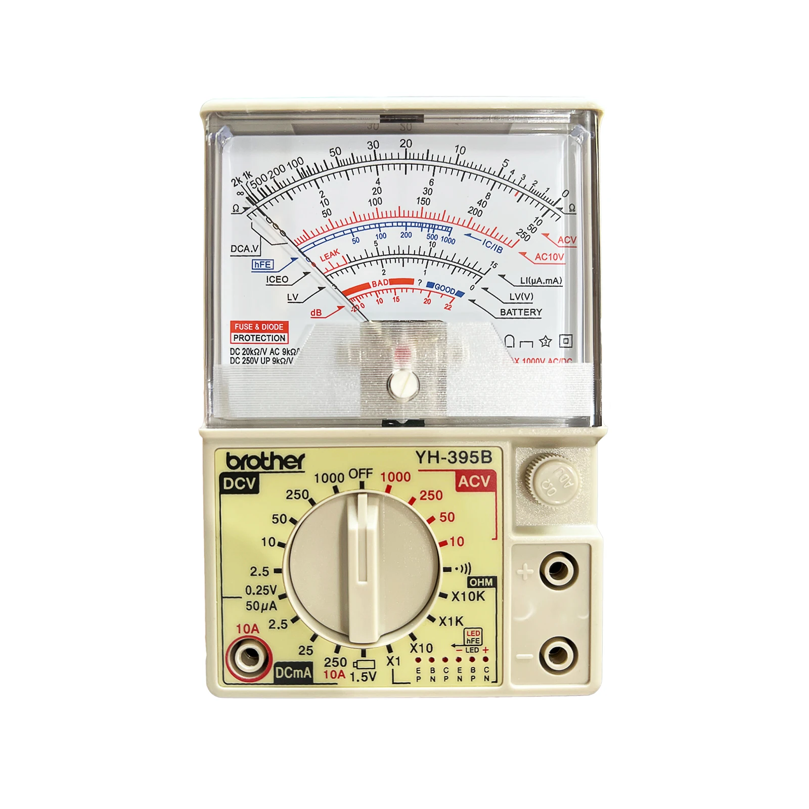 Brother YH-395B Analog Multimeter High Precision Mechanical Multi-function Multimeter Maintenance Pointer Multimeter