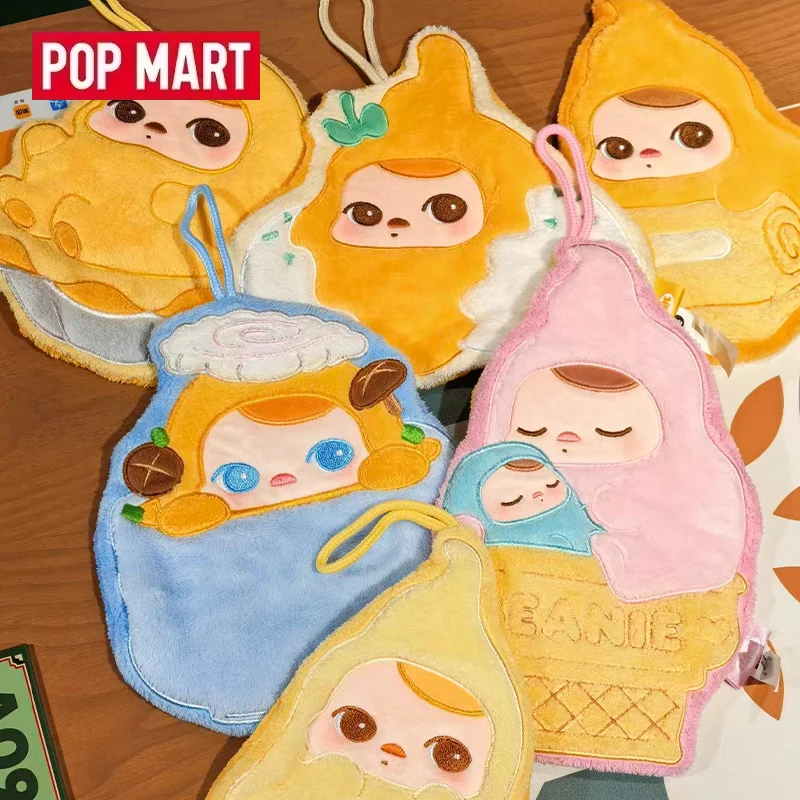 

POP MART PUCKY EGG BEANIE Series Hand Towel Genuine Blind Box Mystery Box Guess Bag Toys Doll Cute Anime Figure Desktop