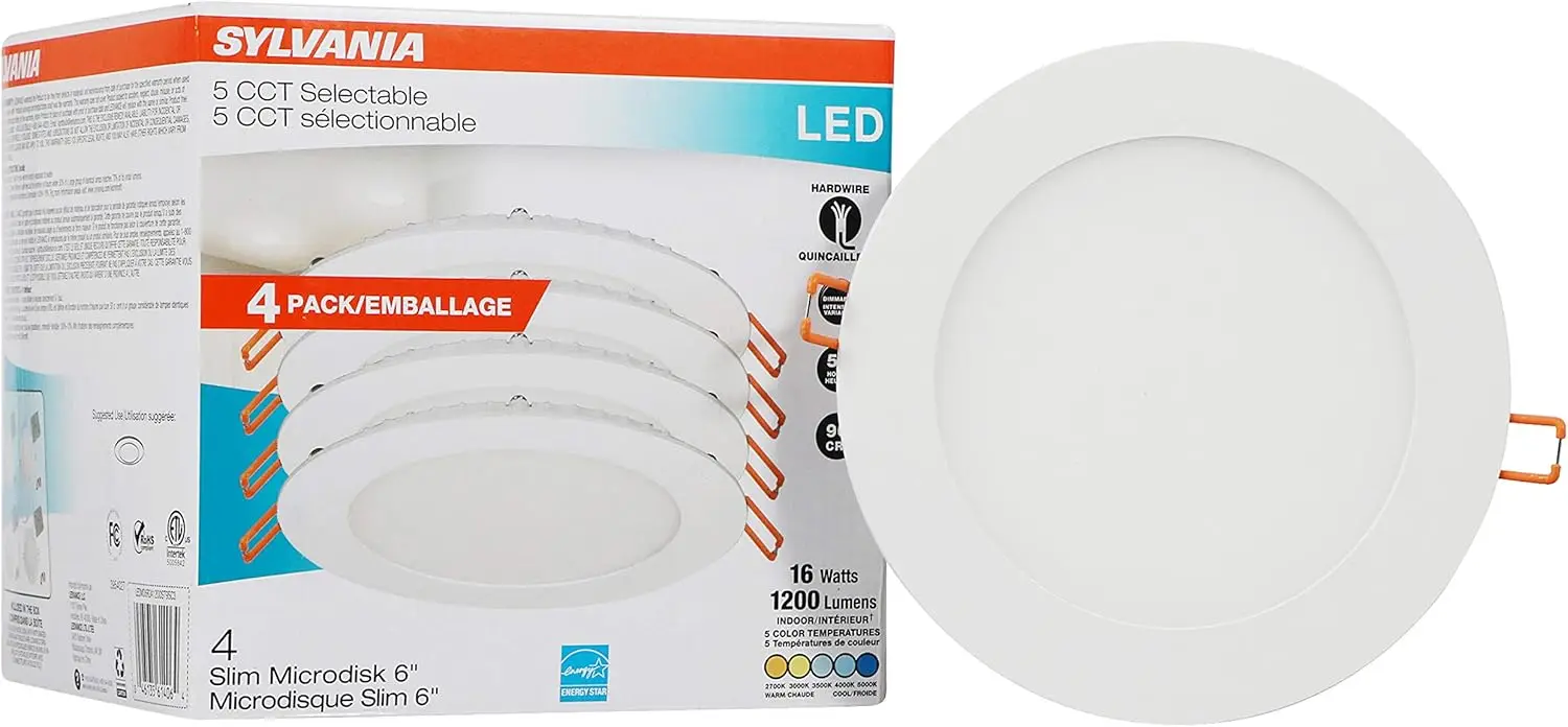 Led 6' Slim Microdi…