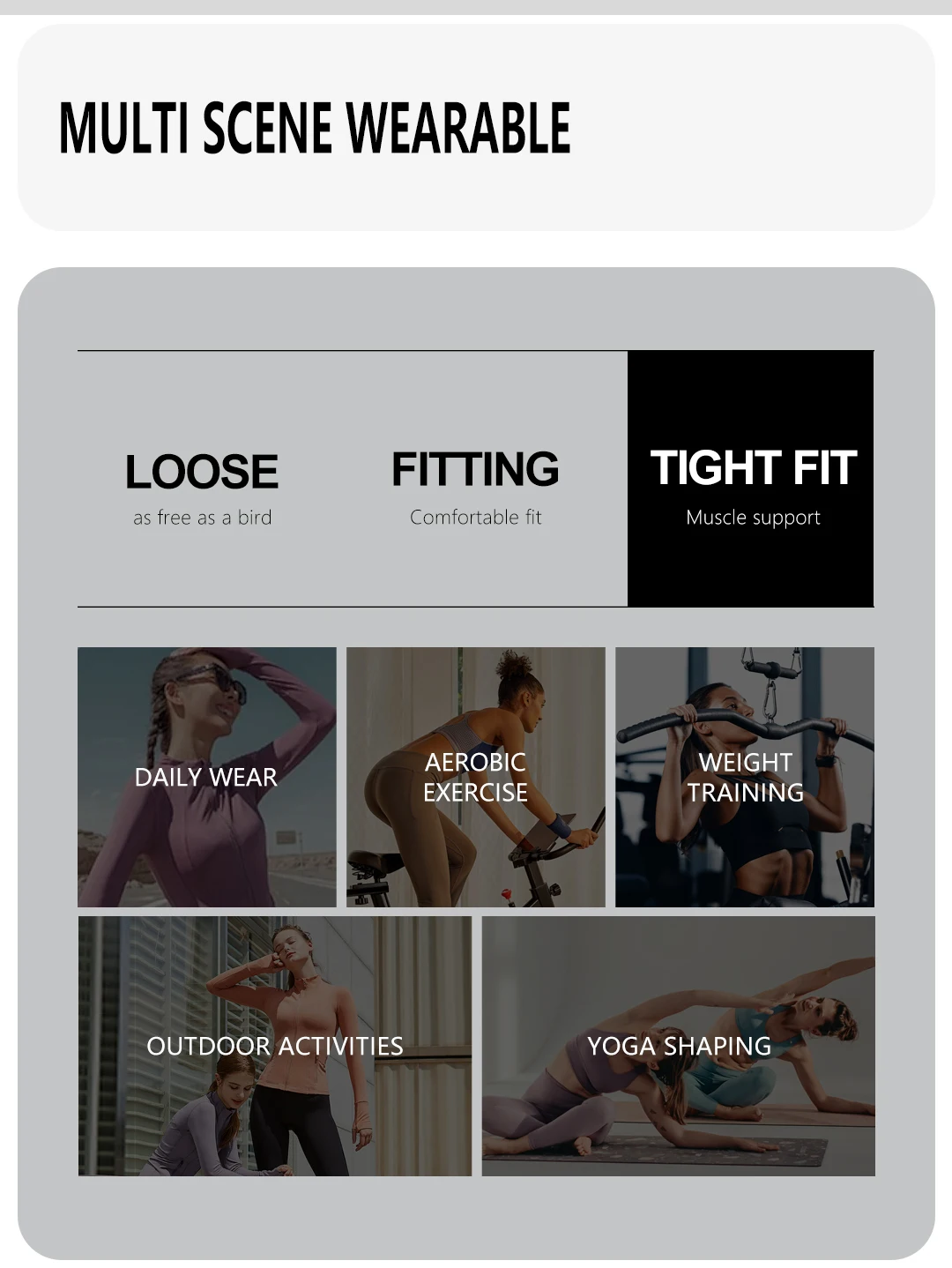 Damen-Yogahose mit hoher Taille, für Fitnessstudio, lockere Lauf-Yogahose, doppelseitig gebürstet, mit Taschen, Hosen, Krawatten – Detail 7