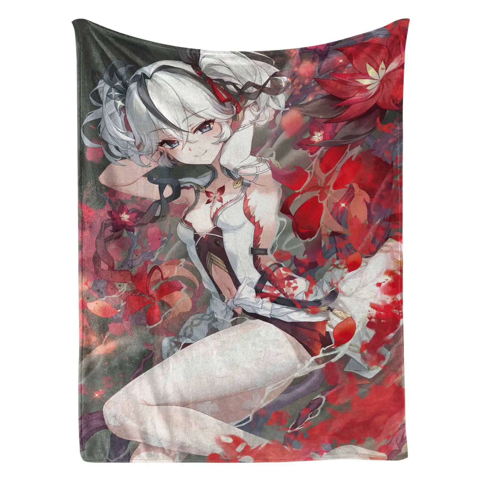 Wuthering Waves WuWa Verina Blanket Game Anime Plush Funny Warm Throw Blankets 4
