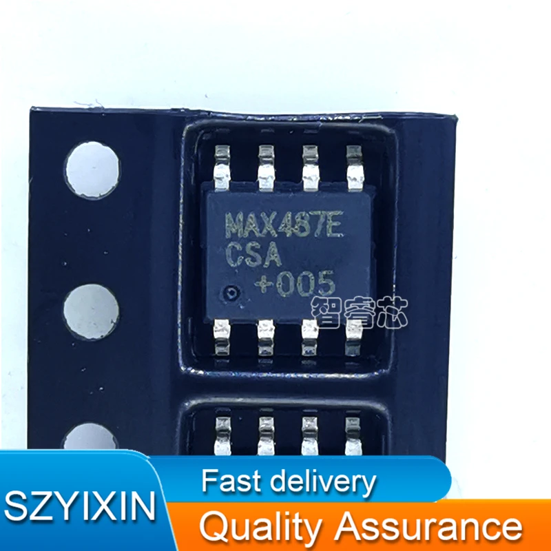 10Pcs/Lot New Original MAX487CSA SOP8 Low-Power Transceiver  In Stock