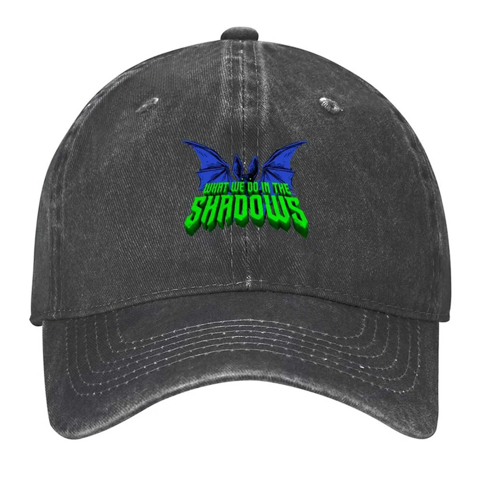 

What We Do in the Shadows Bat Logo T Shirt Baseball Cap New In The Hat Golf Hat designer cap Golf Hat Man Golf Wear Men Women's
