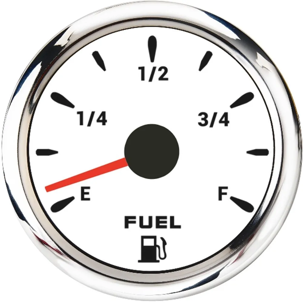 Fuel Gauge 52mm Diameter Engineered for 240-33 Ohm Fuel Sending Units Found in For Boats Trucks for rvs Cars for atvs