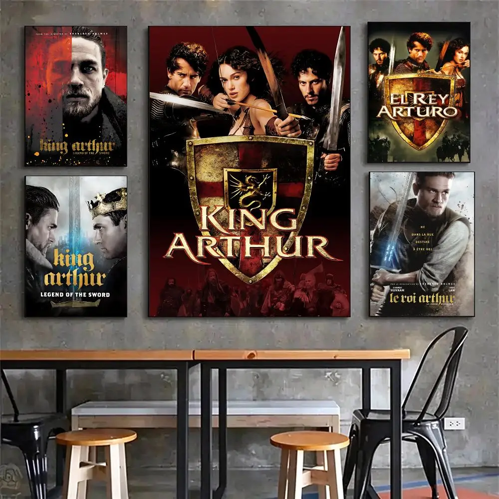 musical La Légende du Roi Arthur Poster Poster HD Printing Vintage Luxe Home Decor Wall Art for the Living Rooms Entryways Gift