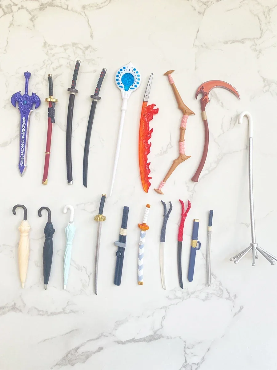 GSC Clay Man Weapon Accessories Sword Bow Umbrella ob11 Plain body universal accessories doll accessories