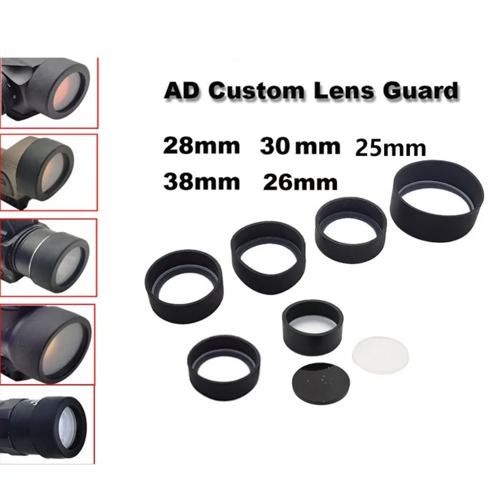 

Flashlight/red dot protective cover T1/T2/X300V/X400V/SRO/MRO flashlight stopper anti-riot protection