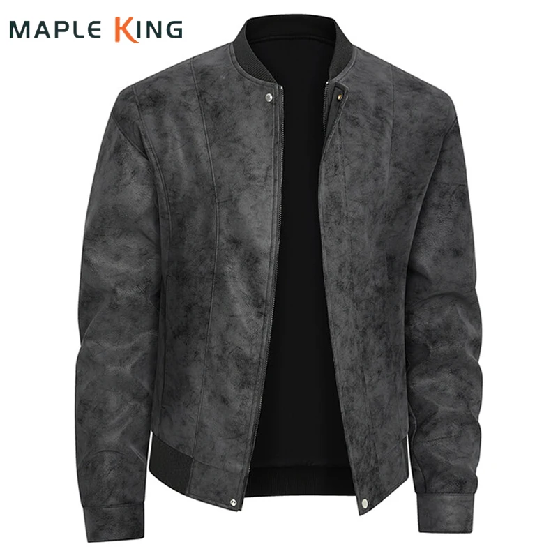 

Винтажная мужская одежда Chaqueta в стиле стимпанк, куртки из искусственной кожи, 2100, роскошная дизайнерская мужская свободная уличная одежда, байкерское мотоциклетное крутое пальто