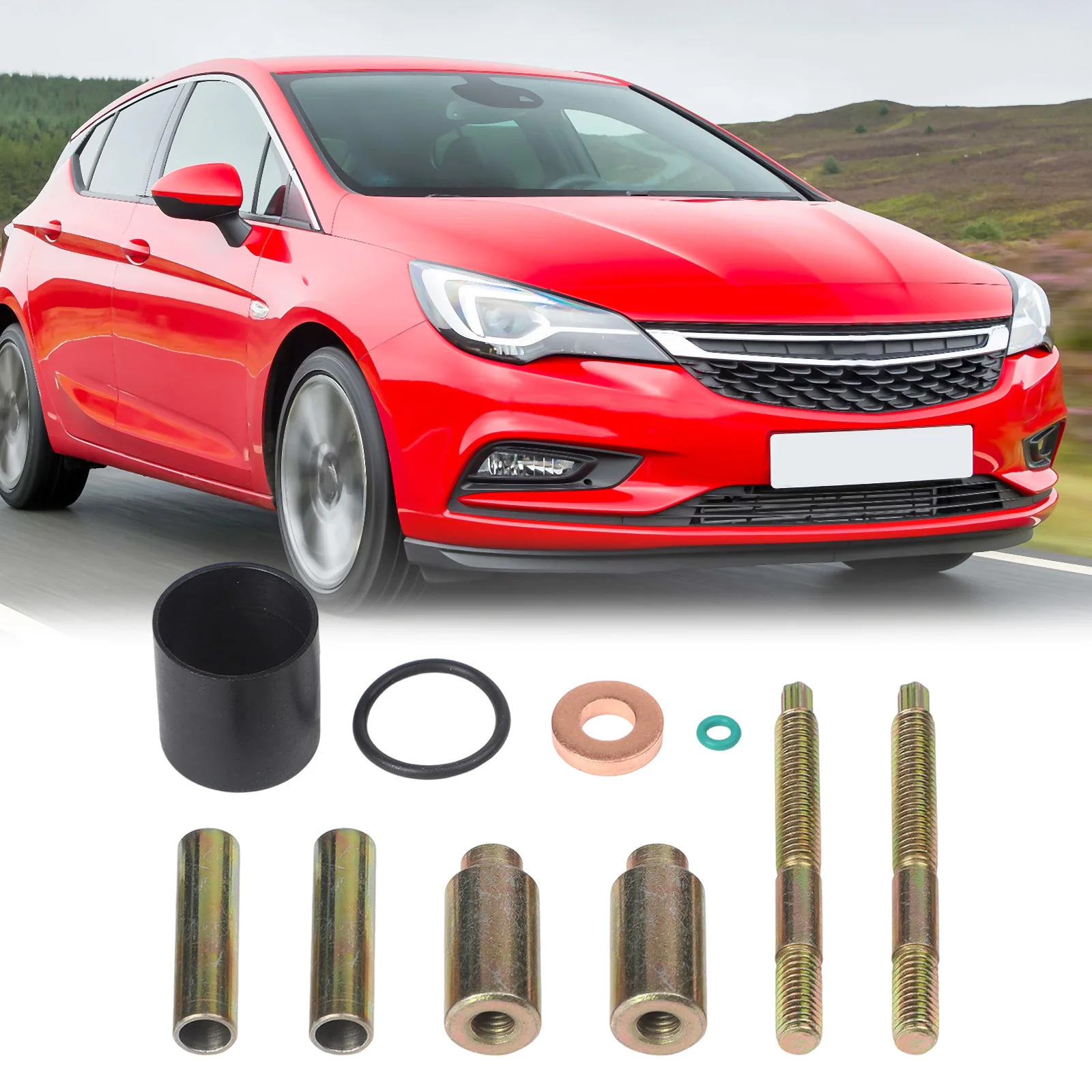 Car Engine Repair Vehicle Maintenance Seal Kit Direct Replacement OE Part Numbers Practical Components 10 Pieces Set