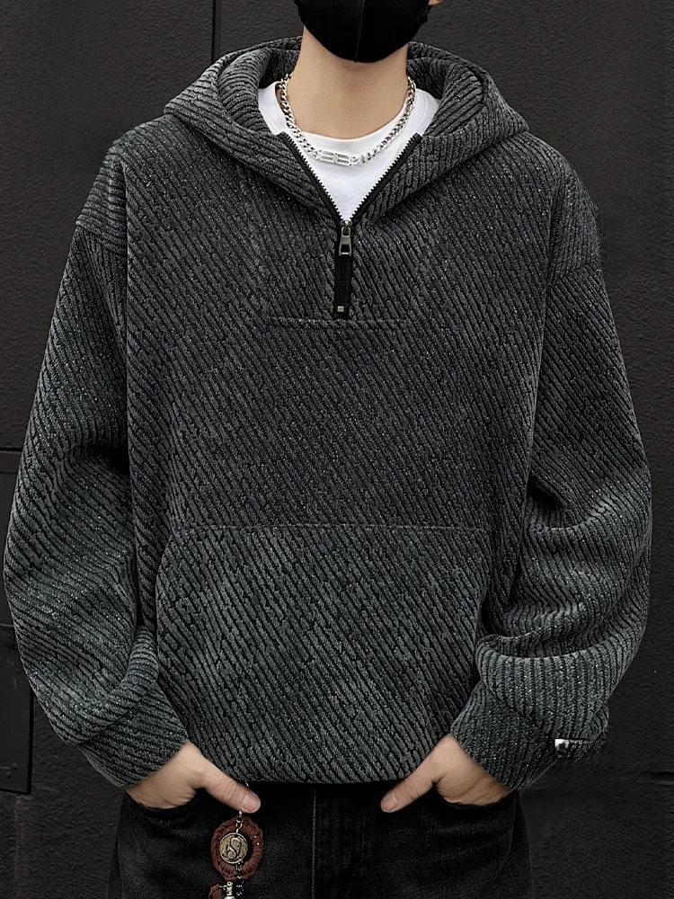 

PaulFrank Large Mouth Monkey Thiened Fce Hoodie ex Autumn Winter Casual Sweatirt Youth Trendy Color Zipper P...