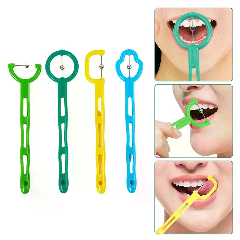 4PCS 3/4Pcs Kids 3/4 For Baby & Kids Tongue Tip Lateralization Elevation Tool Tongue Tip Exercise Oral Muscle Training Autism