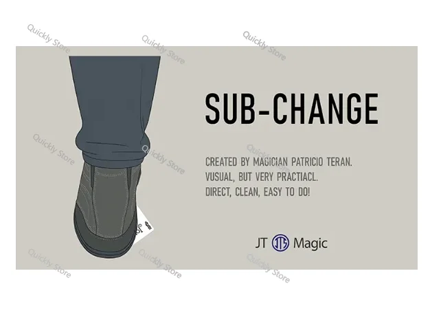 

SUB-CHANGE by Patricio Teran and JT Magic Magic tricks (Instant Download) Quickly send