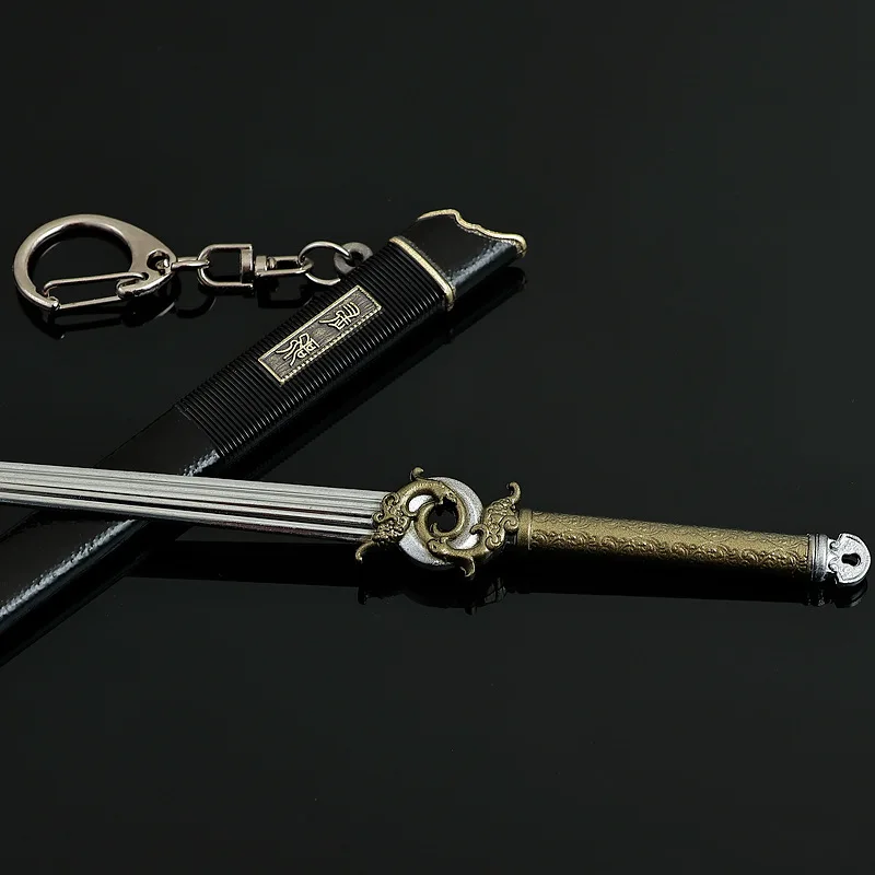 22 centimetri Armi Fredde Serie Changge Spada Anime Periferiche Modello In Lega di Metallo Accessorio Fresco Ornamento Collezione Giocattolo Regalo per Il Ragazzo
