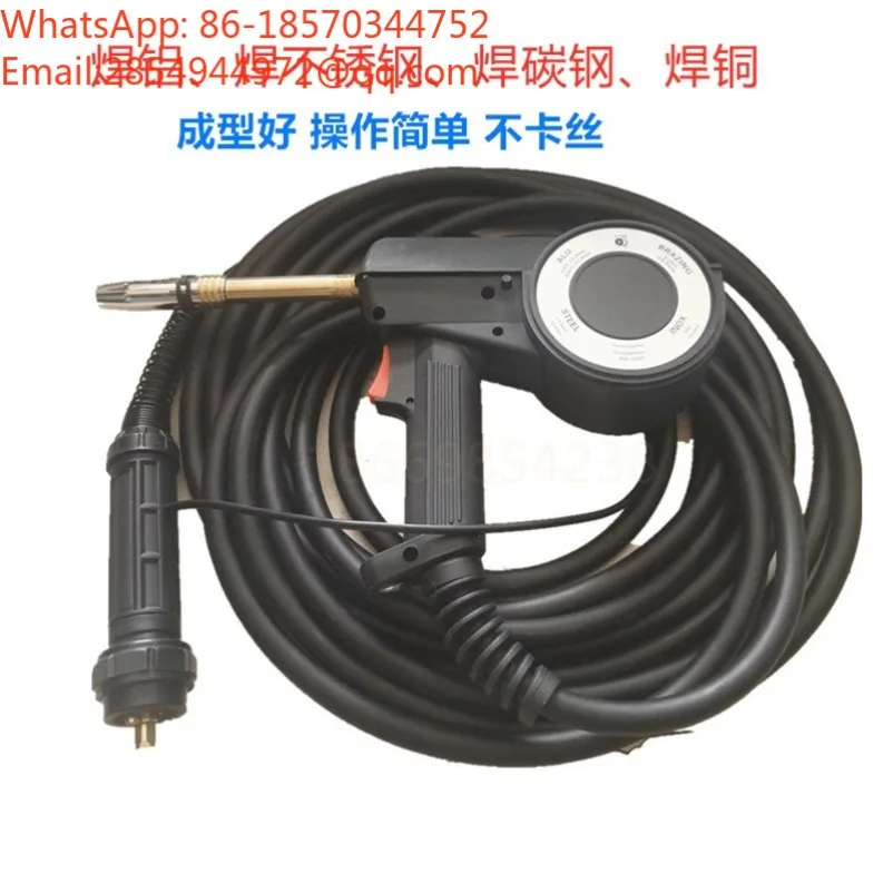 24KD MIG Welding Torch Aluminum Wire‑Feeding Welding Gun Anti‑Wire‑Jamming Hand‑Held Welder Torch view 4