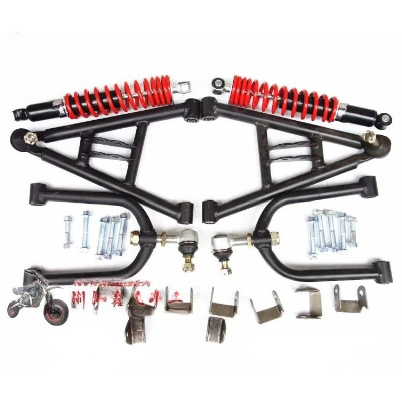 DIY Beach Bike Upper Lower Rocker Arm Assembly for Homemade Four-Wheel Bike Modification Kart SteeringGoods in stock