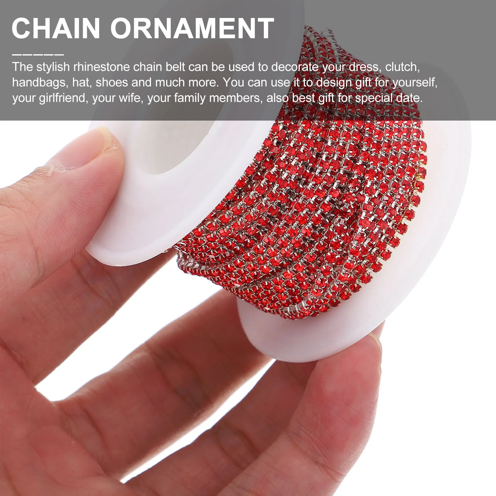 

Claw Drill Chain nament Glitter B Wedding Decor Craft Crystal Rhinestone DIY Jewelry Sewing nament Decorative Chain